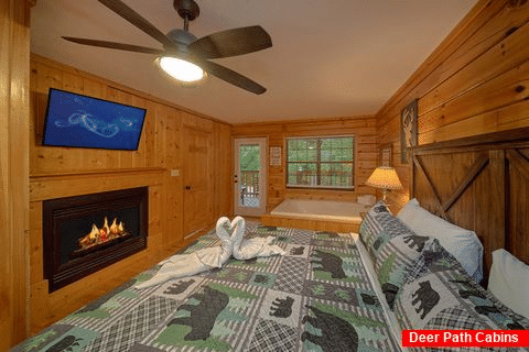 3 Bedroom cabin with Jacuzzi in Master Suite - Not Too Shabby