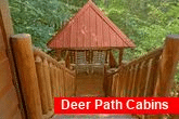 Private 2 Bedroom Cabin with Gazebo and Hot Tub