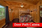 Rustic 1 bedroom cabin with bunk bedroom