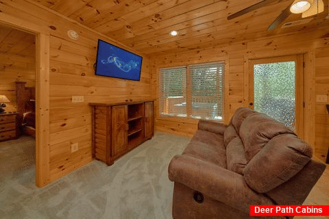Lower Level Theater Room / Game Room Sleeps 7 - Mountain Home