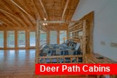 6 bedroom pool cabin with spacious master suite