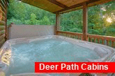 Cabin with Hot tub and Wooded View 