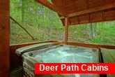 1 bedroom cabin rental with private hot tub