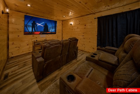 Theater Room with Surround Sound System and WiFi - Makin Waves