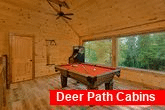 Luxury 4 Bedroom Cabin with Pool Table