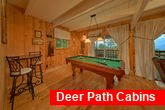 3 Bedroom Cabin With Pool Table 
