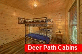 4 bedroom cabin with Queen Bunk Beds