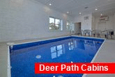 Pigeon Forge cabin with Private Indoor Pool