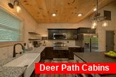 Fully Furnished kitchen in wears valley cabin 