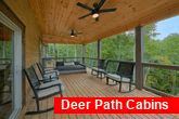 3 bedroom cabin with wooded view from deck