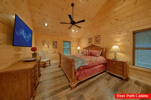 Pigeon Forge cabin rental with 4 King bedrooms - A Mountain Paradise