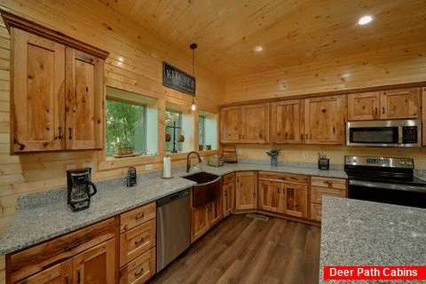 Fully Equipped Kitchen - A Smoky Mountain Dream
