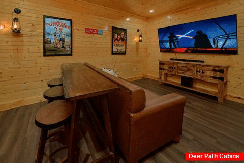 Luxury 3 Bedroom Cabin with Theater Room - A Smoky Mountain Dream