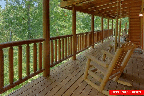 Covered Decks with Rocking Chairs 4 Bedroom - Hidden Haven