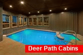 Private heated pool in Premium Gatlinburg cabin