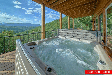 3 Bedroom Cabin with Hot Tub and View - A Smoky Mountain Dream
