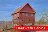Luxury 2 bedroom cabin rental with mountain view