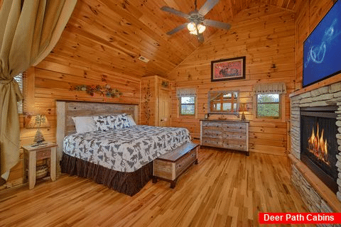 2 bedroom rental cabin with 2 King Bedrooms - Chocolate Moose