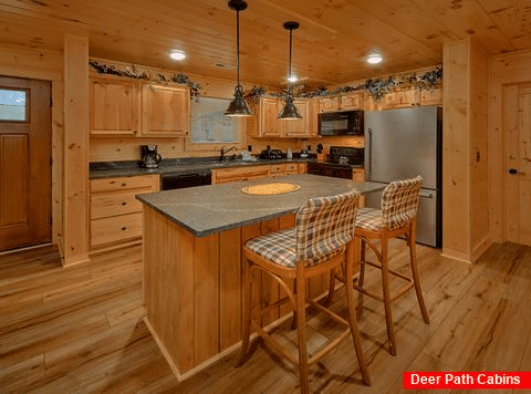3 bedroom Gatlinburg cabin with full kitchen - Mountain Melody