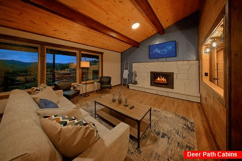 3 bedroom cabin with wood burning fireplace - All Ya Need