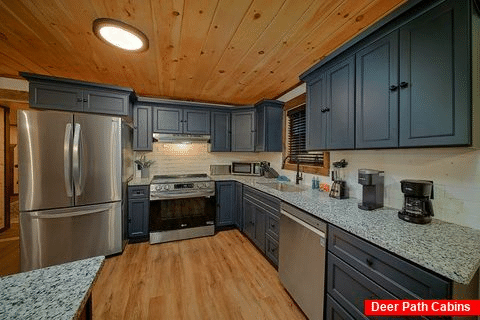 Fully furnished kitchen in 3 bedroom cabin - All Ya Need