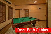 3 bedroom cabin with Pool Table in Game Room