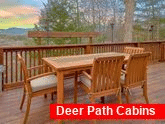 Wears Valley cabin rental with wooded views