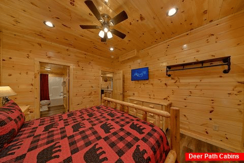 Luxury 2 Bedroom Cabin with King Bed & Cable TV - Sunshine Vista