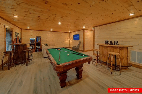 Premium Cabin game room with Pool Table - Got It All Y'all