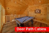 2 Bedroom Cabin in Pigeon Forge with Pool Table