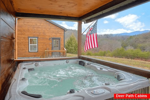 5 bedroom cabin with hot tub and mountain view - Got It All Y'all