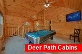 Spacious 3 Bedroom Cabin with Game Room
