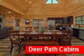 Four Bedroom Cabin with Dining Table for 10
