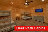 4 Bedroom Cabin with Twin over Full Bunk Beds