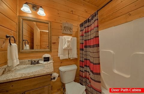 Beauitful 3 Bedroom 3 Bath Cabin Sleeps 10 - Smoky Vista Lodge