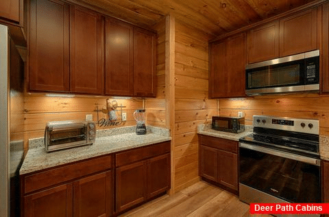 3 Bedroom Cabin Sleeps 10 with Large Kitchen - Smoky Vista Lodge