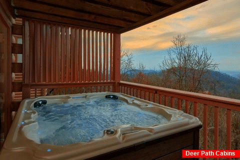 Private Hot Tub 2 Bedroom with Views - Lazy View Lodge
