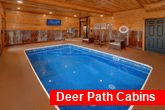 Four Bedroom Cabin with Private Indoor Pool 