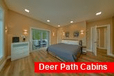 Gatlinburg rental with King bedroom and deck