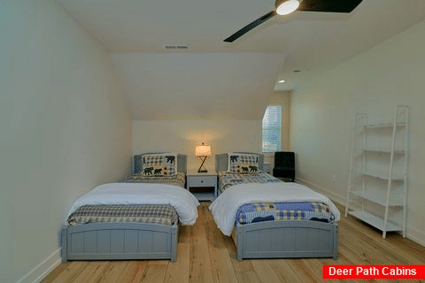Twin Bedroom with 2 Twin Beds & 2 Twin Trundles - Home Sweet Townhome
