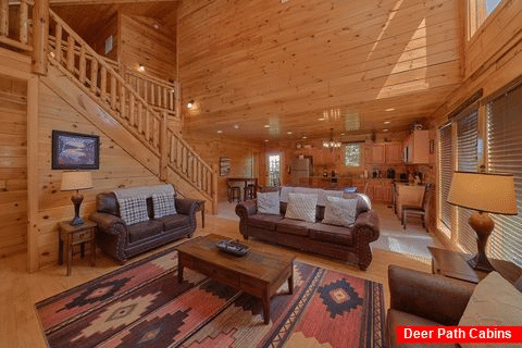 4 bedroom cabin rental with fireplace - Endless Sunrises