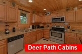Fully Furnished kitchen in 4 bedroom cabin 