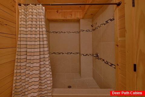Private Master Bathroom with shower in cabin - Endless Sunrises