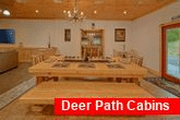 8 Bedroom Cabin with Large Dining for 8