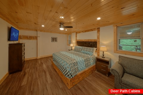 Smoky Mountain 8 Bedroom Cabin with King Bedroom - Bar Mountain IV