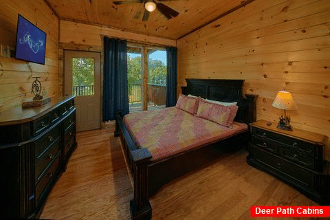 Master Bedroom with King Bed - Above Walden's Creek