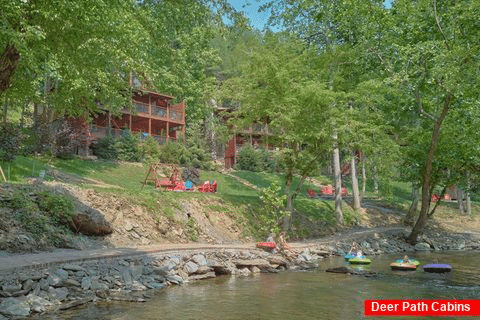 Rental Cabins with River walk and rafting access - River Mist Lodge