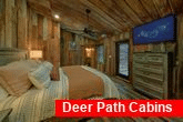 Premium cabin with custom barn wood walls