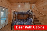 2 bedroom cabin with bunk beds and TV 