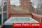 2 bedroom pool cabin with private hot tub